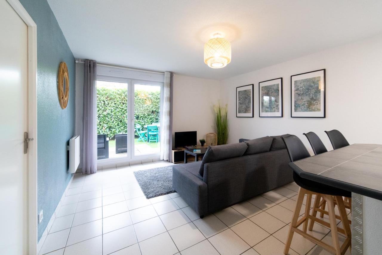 My Cozy Flat Blagnac - T2 - Free Parking - Terrasse - Jardin Apartment ภายนอก รูปภาพ